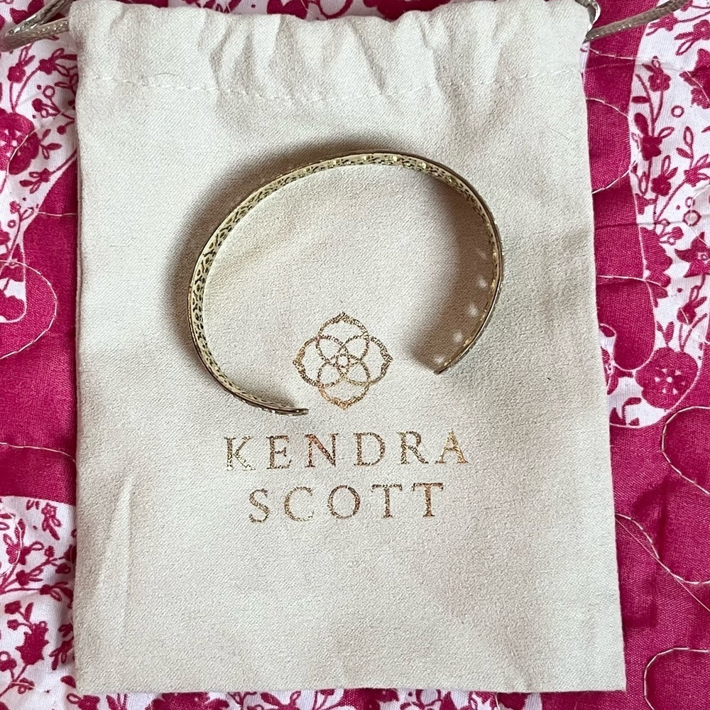 Kendra Scott Rose Gold Uma Cuff Bracelet - Picture 2 of 6